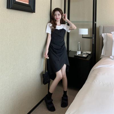 2022 New Korean high chic waist-in skirt